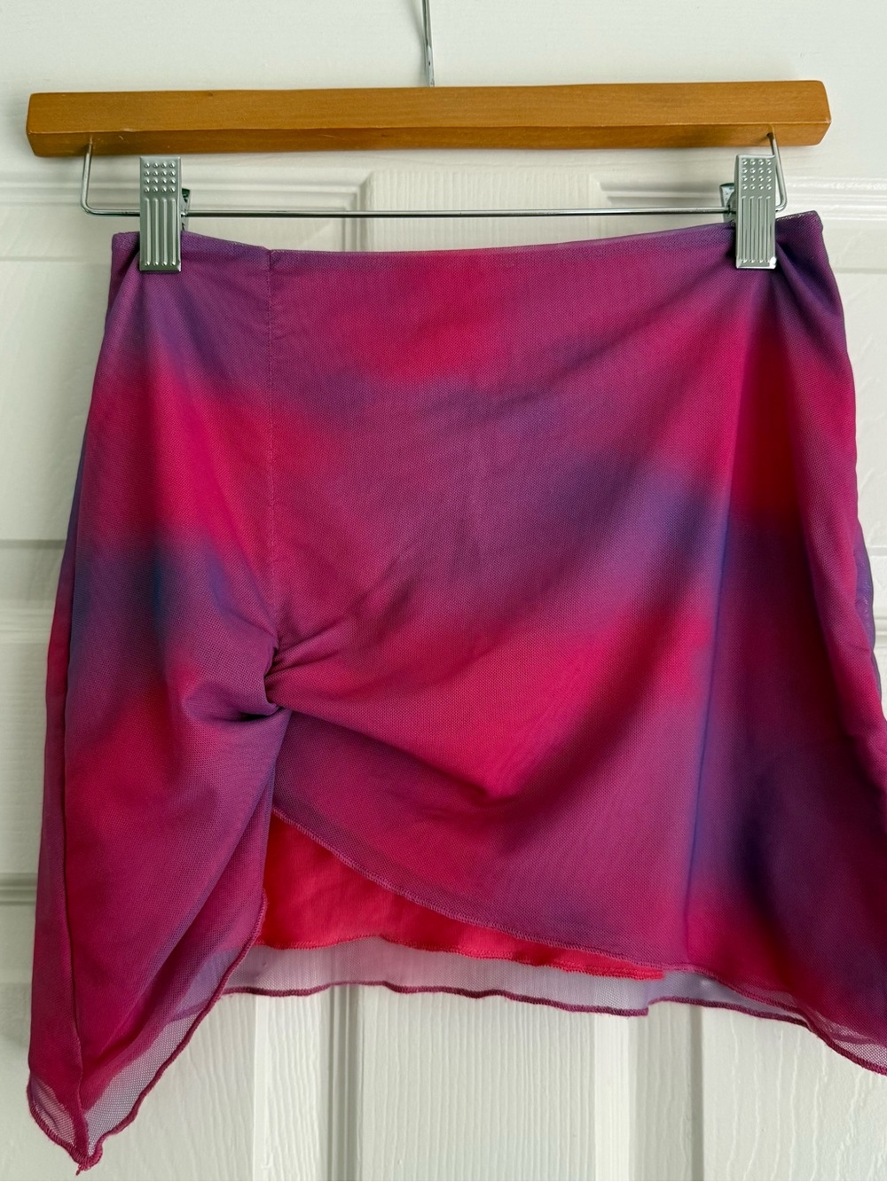 I.AM.GIA Pink and Purple Mini Skirt